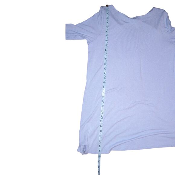 J. Jill Wearever Collection Tunic Dress Women's Size M - Baby blue Longsleeve - Picture 8 of 12